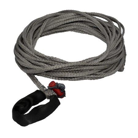 LOCKJAW 1/4 in. x 75 ft. 2,833 lbs. WLL. LockJaw Synthetic Winch Line Extension w/Integrated Shackle 21-0250075
